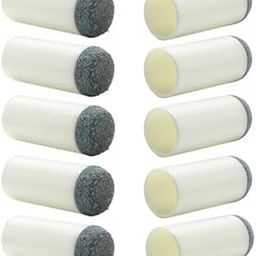 Club 21 147 Slip on Tips for Snooker and Pool CUE, 10 mm, white -10 Piece-picture-22