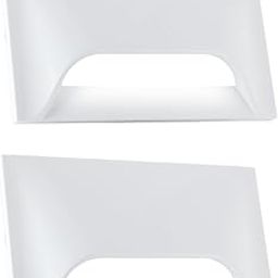 MAQON Italic 3&4 Modular Western LED Foot Light Convertible Under Cabinet Light, Soft White Outdoor Deck Wall Recessed Foot Stair Nosing Light (White, Pack of 2)-image-38