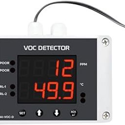 Online VOC Detector (Range : 0 to 500 PPM) for Hazardous Environments, Pesticides, Paint Booths, Pharmaceutical, Offices, and Factories Along with Calibration Certificate | Model: Ace AI-VOC-D-image-53