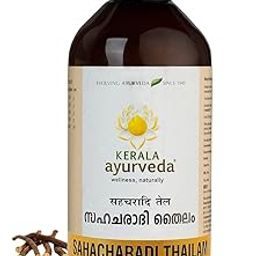 Kerala Ayurveda Sahacharadi Thailam 200ml| Back pain oil | Massage Oil | Relief from Back pain and sciatica | Ayurvedic Tel for Muscle and Joint Pain| With Sahachara, Dashmoola, ManjSesame Oil Base | Original Ayurvedic Herbal formulation.-image-41