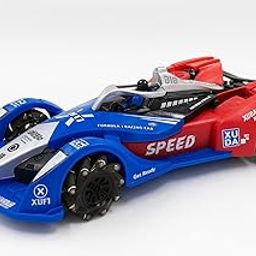Big Size Rechargeable Racing Remote Control Formula 1 Racing Car, 360° Rotation, Multi-Directional Movement, USB Rechargeable with LED Lights and Sound Fast Speed-image-37