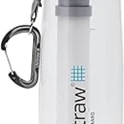 Lifestraw Go Water Filter Bottle With 2-Stage Integrated Filter Straw For Hiking,Backpacking,And Travel,Clear,22Oz,Activated Carbon-image-65