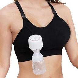 Hands-Free Pumping & Nursing Bra - Adjustable, Supportive, and Comfortable Maternity Wear for Breastfeeding Moms-image-17