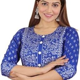 S S Fashion Presents Women's Rayon Printed Regular Fit Anarkali Kurta Gown-image-99