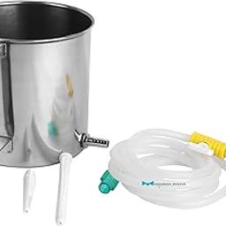 Medono India Stainless Steel Enema Pot with Tube & Nozzles, 1.5L Can - Made using high-grade steel-Eco-friendly, Sturdy & Durable-image-56