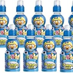 Paldo Pororo Penguin Milk Flavour Juice Drink 235ml (Pack of 12) | Korea's Favourite Non-Alcoholic Delight | Vegan | No Spill Cap | Non-Carbonated Drink-image-24