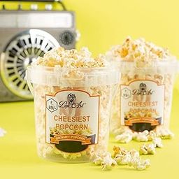 Popart Cheesiest Popcorn | Ready to Eat | Cheesiest Snack | Gourmet Popcorn|Non-GMO | Cheese Flavored | 60 Grams Pack OF 5-image-88