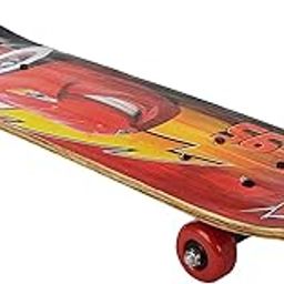 Yasamazing 24 inch x 6 inch Size Complete Flexible Skating Board for 7 to 20+ Years Beginners, Girls, Boys with High Rebound Wheels 120 Kgs Capacity Fully Assemble Skateboard (Multidesign)-96