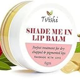 Tvishi Shade me in Lip balm - 6 Gms | Lipbalm for Dark, Pigmented, Dry, Flaky Lips | Brightens Pigmented Lips | Lipbalm with Raspberry oil, Rosehip & Cocoabutter | Hydrating Lip Balm-image-10