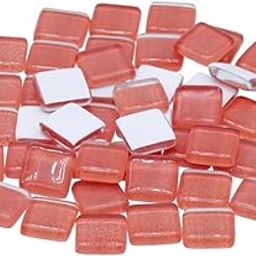 53ARTS® Orange Mosaic Chips Square: Vibrant Tiles for Creative Projects-image-26
