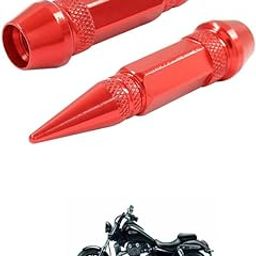 LOVMOTO Universal 2PC Spiked Aluminum Stem Valve Caps Dustproof Tire Wheel Stem Caps for Cars,SUVs,Trucks Bicycles and Motorcycles Comfortable with Thun-der-Bird STO-rm-image-30