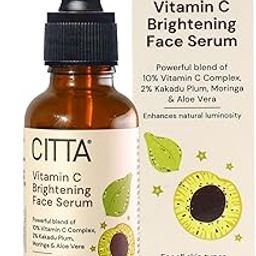 CITTA Vitamin C Brightening Face Serum For Glowing Skin | Triple Power Brightening Formula | Vitamin C Serum For Pigmentation | Ascorbic Acid | Kakadu Plum Vitamin C Serum | For All Skin Types | Face Serum | Men & Women | 30 ml-12