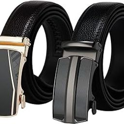 Men's Vegan Leather Belt Combo | FREE Vegan Leather Revival Kit | Chrome Speed (BL) | Burgamot Gold(BR)-image-88