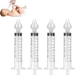 Nachar Sinus Rinse System, 4pcs Professional Baby Nasal Irrigator Portable Infant Nose Cleaner Quick Rinse Device All Natural Relief - BPA Free More Convenient-image-45