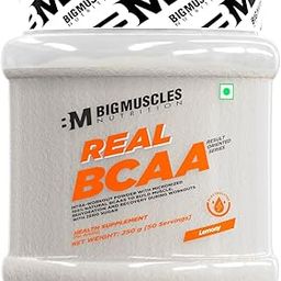 Bigmuscles Nutrition Real BCAA with Electrolytes [50 Servings, Lemony] | BCAA Powder in 2:1:1 Optimal Ratio | Powerful Intra Workout for Muscle Recovery & Endurance [250g], 1 count-image-50