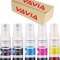 Premium Ink Refill Set for Epson, CMYK Colors, Compatible with L3100-L6198 Series, 4500-7500 Pages Yield-image-73