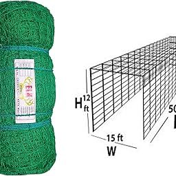 Elk Power 50x15x12 Feet with Roof Cover Cricket Net (Green), (EKL_25)-picture-27