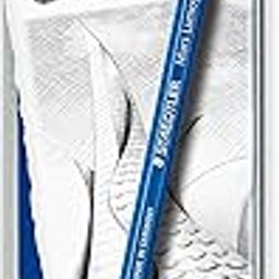 Staedtler Mars Lumograph 100G6 Soft Grades 8B-Hb Pencil (Tin Of 6)|Black-image-9