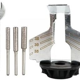 A AND S TOOLS 2xChain Sharpening Attachment Chain Sharpening Tool for Chains Tool Part-3