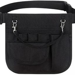 CALANDIS™ 2xNurse Fanny Pack Waist Pouch Organizer Multiple Pocket Tape Holder Storage Black | Womens Handbags & Bags-image-37