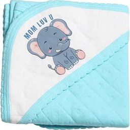THARUNSHA ELITE Hooded Wrapper, a Soft and Cozy Baby Towel Designed for Newborns (0-12 Months). It's Easy to wrap Your Little one snugly Super-Soft, Skin-Friendly Material. (1, Blue)-image-84