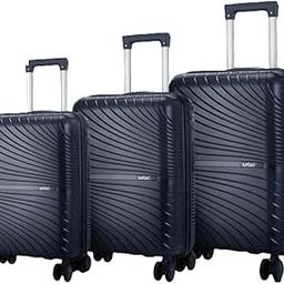 Atlantis Blue Night Trolley Bag | Cabin, Medium, Large Size | Premium Travel Luggage with Smooth Mobility & Spacious Design-image-56