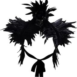 bnf® Gothic Cape Decor Shawl for Carnival Festival ing Black|Clothing Shoes & Accessories | Womens Accessories |Scarves & Wraps|1 Artificial s Cape-picture-30