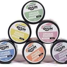 Haksons Pastel Opaque Resin Pigments Kit | Pastel Resin Colours for Epoxy Resin Art (Pack of 6-15 grams each) - Blue, Green, Pink, Peach, Violet, Yellow-image-76
