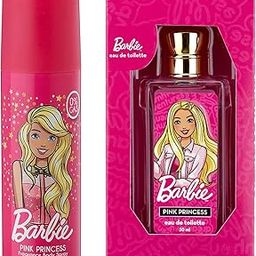 Barbie Pink Princess Fragrance Set For Girls : Fragrance Body Spray 100ml & Eau De Toilette 50ml | Long Lasting Floral Fruity Scent | Day Long Freshness | Ideal Gift For Girls Age 4+-47