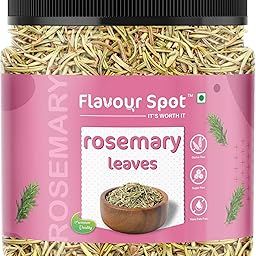 Flavour Spot Dried Rosemary Leaves | Aromatic Herb for Cooking | Gluten Free, Sugar Free, Trans Fat Free (500Gm Jar Pack)-image-95
