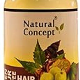 Natural concept Amla Shikakai mild Shampoo pack of 2, for Hair Loss prevention and Sulphate and Paraben free for men and women with conditioner-image-2