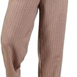 Men's Tailored Fit Mid Rise Tailored Linen-Blend Trousers for Casual Wear | Tailored-Fit | Mid-Rise | Button Closure | Trousers Crafted with Comfort Fit for Everyday Wear-image-45