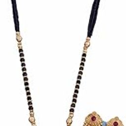 Modern Classic Designer Mangalsutra – Long Chain with Traditional Soul-image-6
