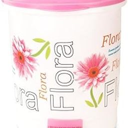 Nayasa Waste Paper No. 427|Table Top Multi Purpose Dustbin With Lid|Waste Paper Bin|Plastic Pedal Waste Bin| Ideal For Home/Kitchen/Office|L 15.5, B 19, H 18 cm, Pink-image-46