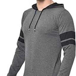 Cotton Blended Regular Fit Full Sleeve Hooded Neck T-Shirts for Men's-T_12_ANT0001-P-P995-image-20