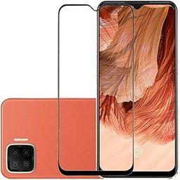 Dashmesh Shopping Tempered Glass Screen Protector for Oppo F15 | F17 (Black) Edge to Edge Full Screen Coverage Premium Military-Grade-image-46