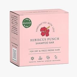 All-Natural Shampoo Bar for Dry and Frizzy Hair - Sulphate Free, Natural, Eco-Friendly, Sustainable, Plastic Free - Hibiscus Punch, 70 gm-19
