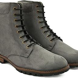 Men's Handmade Suede Casual Long Boots| Soft Cushioned Insole, Slip-Resistance, Dynamic Feet Support, Arch Support & Shock Absorption-image-81