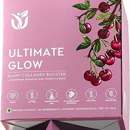 Ultimate Glow | Natural Collagen Booster | Orange Flavour | 20+ Ingredients | Boost Skin Radiance and Glow,Strengthen Hair,Reduce Dark spots,Wrinkles,Acne and Scars | Vitamin C,Biotin,Zinc | 210 Grams-image-40