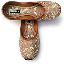 NIHARIKA Women's Mojari Traditional Punjabi Jutti Ethnic Shoes-image-41