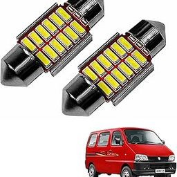 Asryd Car Interior 12 SMD Extremely Bright Dome LED Interior Roof Light Reading Bulb Lamp For Maruti Suzuki Eeco (5W, White, 2 Pcs)-picture-21