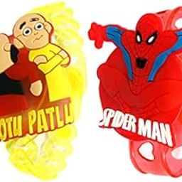 2 Pcs LED Assorted Cartoon Character Rakhi Set Combo For Kid Children Rakhi For Kids|Rakhi Bracelet|Kids Rakhi| Rakhi For Brother|Rakhi Combo Set Roli Chawal-image-45
