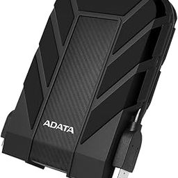 ADATA HD710 Pro 4TB 3.5 inch SATA III External Hard Drive/HDD with IP65 Rating Black, for Windows with Waterproof and Shockproof Technology - AHD710P-4TU31-CBK-20
