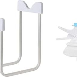 Water Bottle Holder for Dispense Pantry Home Desktop Water Jug Stand Holder H 30cm 26.5cm White with Spout-picture-12