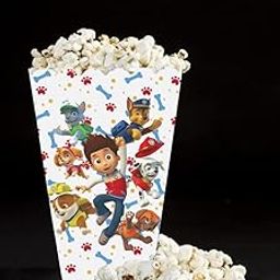 Pack of 10 Paw Theme Popcorn Box-Holder for Party|Patrol Theme Popcorn tub-picture-12
