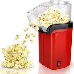 Drumstone 𝟏𝟓 𝐘𝐞𝐚𝐫𝐬 𝐖𝐚𝐫𝐫𝐚𝐧𝐭𝐲 Electric Popcorn Maker Machine Hot Air Popcorn Cookware, Use Electric Popcorn Maker and Snack Maker Machine, No Oil Needed.-picture-15