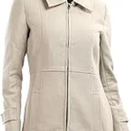 honnete Winter Casual Regular Coat with Zipper Closer for Women's-picture-10