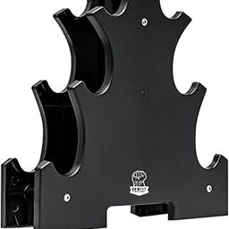 RAWFIT Fitness Dumbbell Weight Stand, Home and Gym Dumbbell Stand for Strength Training, Compact and Easy to Use, Dumbbell Rack (Without Dumbbells)-32