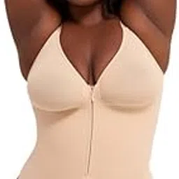 underneat Women Seamless Stretchable Full Body Shaper with Front Zip-picture-46