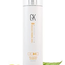 GK Hair Global Keratin Balancing Shampoo 1000ml For Oily Hair And Scalp Restores Scalp pH Level - Sulfate And Paraben Free-image-55